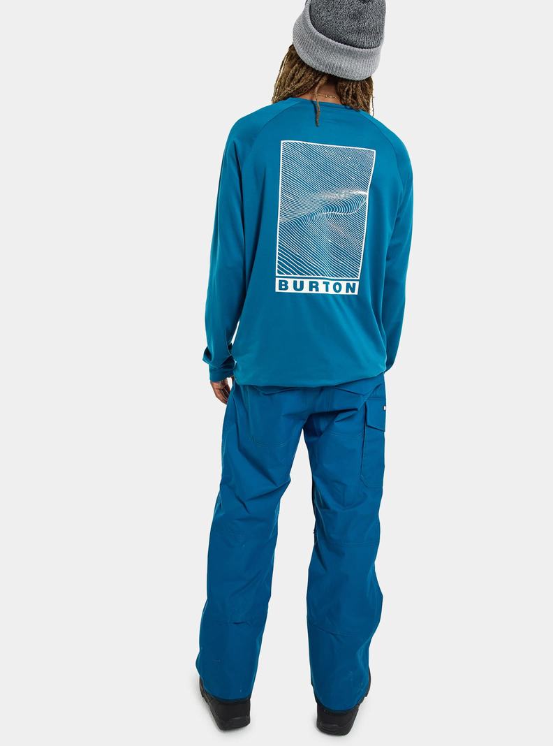 Pantalon Snowboard Burton Covert Insulated Homme Bleu | 351264-HOD