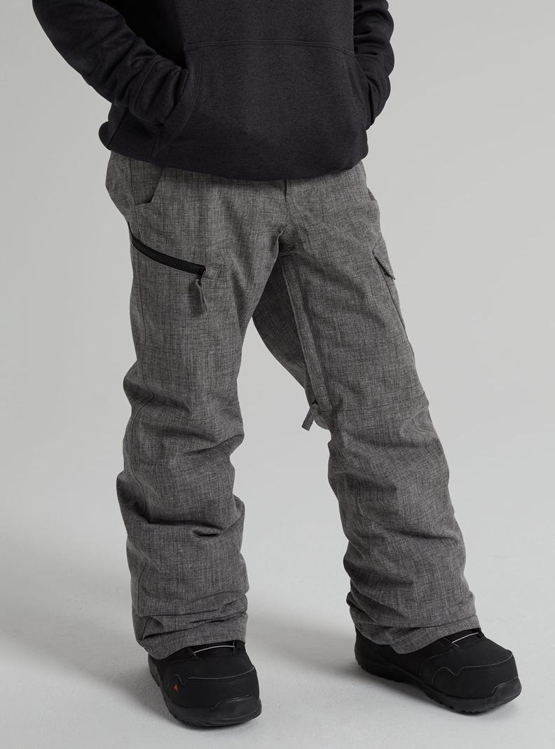 Pantalon Snowboard Burton Exile 2L Cargo Enfant Grise | 386917-QTM