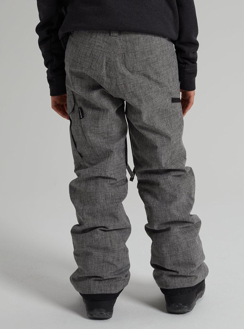 Pantalon Snowboard Burton Exile 2L Cargo Enfant Grise | 386917-QTM