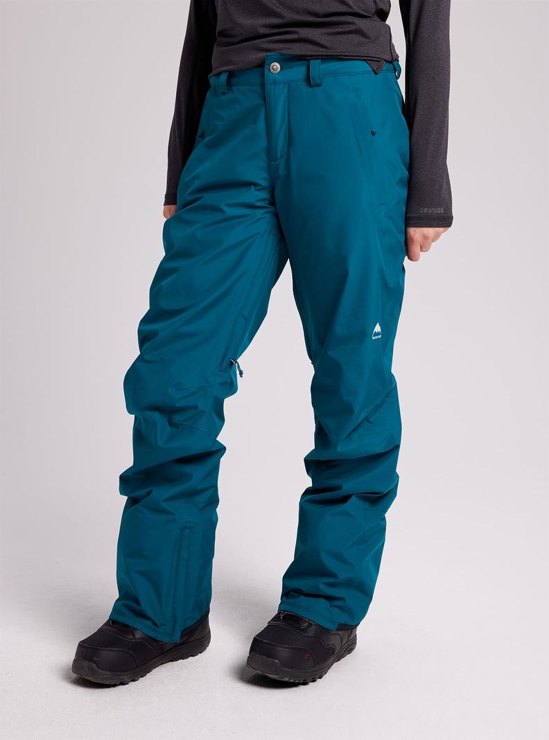 Pantalon Snowboard Burton GORE-TEX Powline Insulated Femme Bleu | 170382-JHI