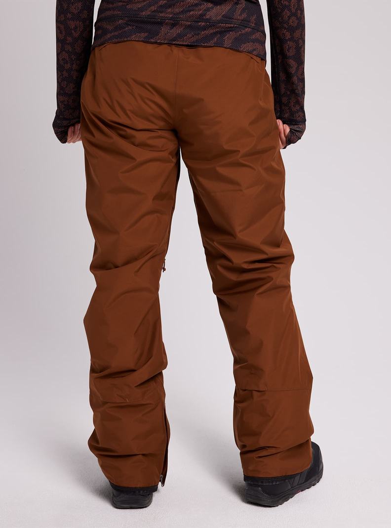 Pantalon Snowboard Burton GORE-TEX Powline Insulated Femme Marron | 630874-AQY