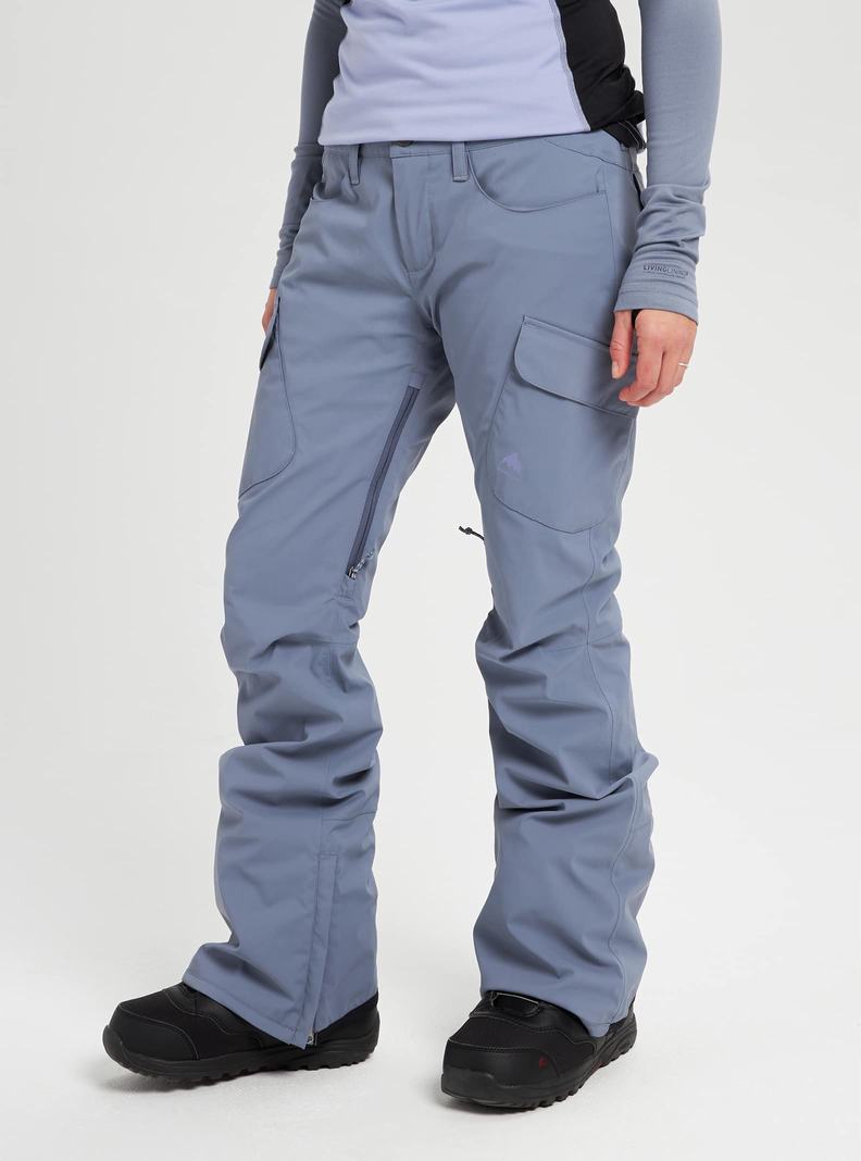 Pantalon Snowboard Burton GORE‑TEX Gloria Femme Grise | 419073-BJE