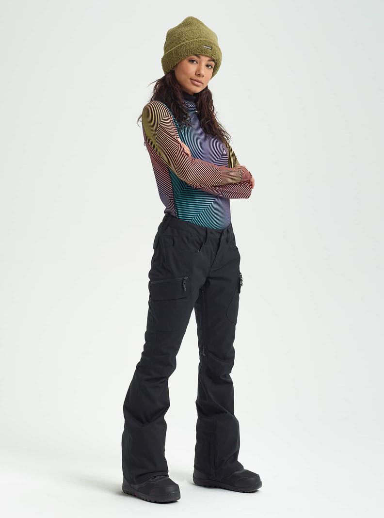 Pantalon Snowboard Burton Gloria - Corta Femme Noir | 842093-EAX