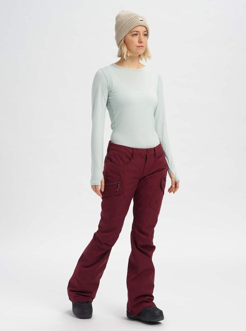 Pantalon Snowboard Burton Gloria Femme Bleu Royal | 974826-LQS
