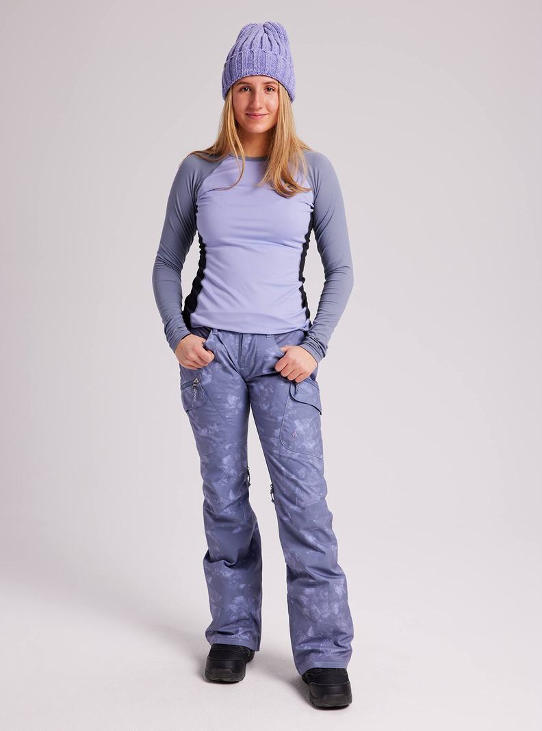 Pantalon Snowboard Burton Gloria Femme Lavande | 143750-BMS