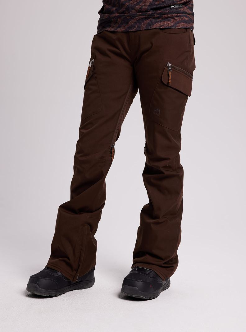 Pantalon Snowboard Burton Gloria Femme Marron | 970521-CVD