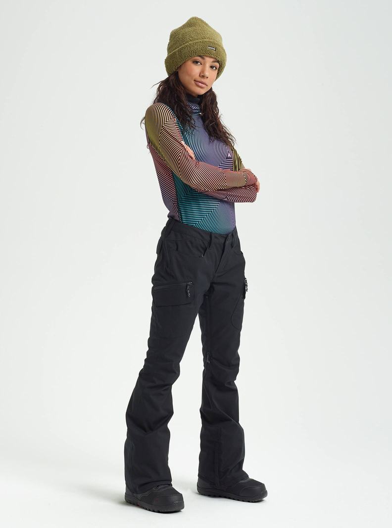 Pantalon Snowboard Burton Gloria Femme Noir | 864751-HXF