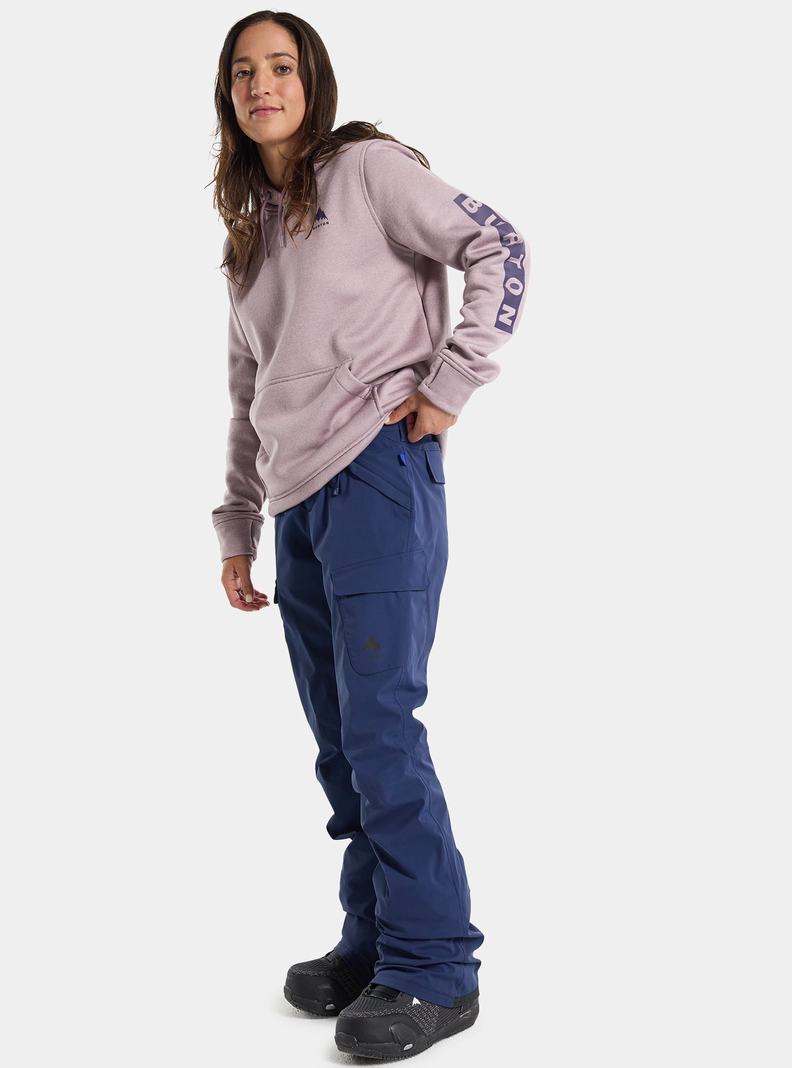 Pantalon Snowboard Burton Gloria GORE-TEX 2L (Alti) Femme Bleu | 259081-CMG