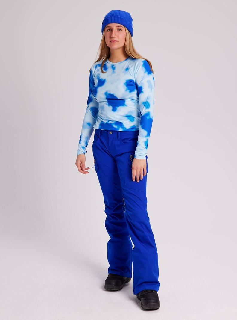 Pantalon Snowboard Burton Gloria Insulated Femme Bleu | 138947-IOF