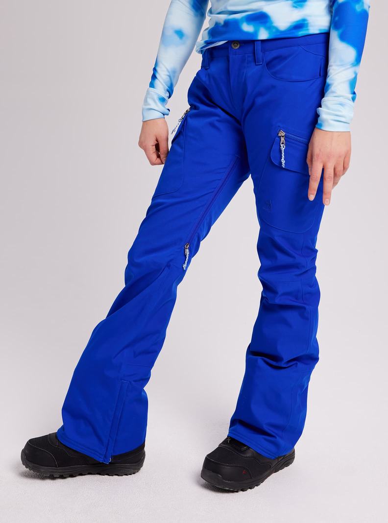 Pantalon Snowboard Burton Gloria Insulated Femme Bleu | 138947-IOF