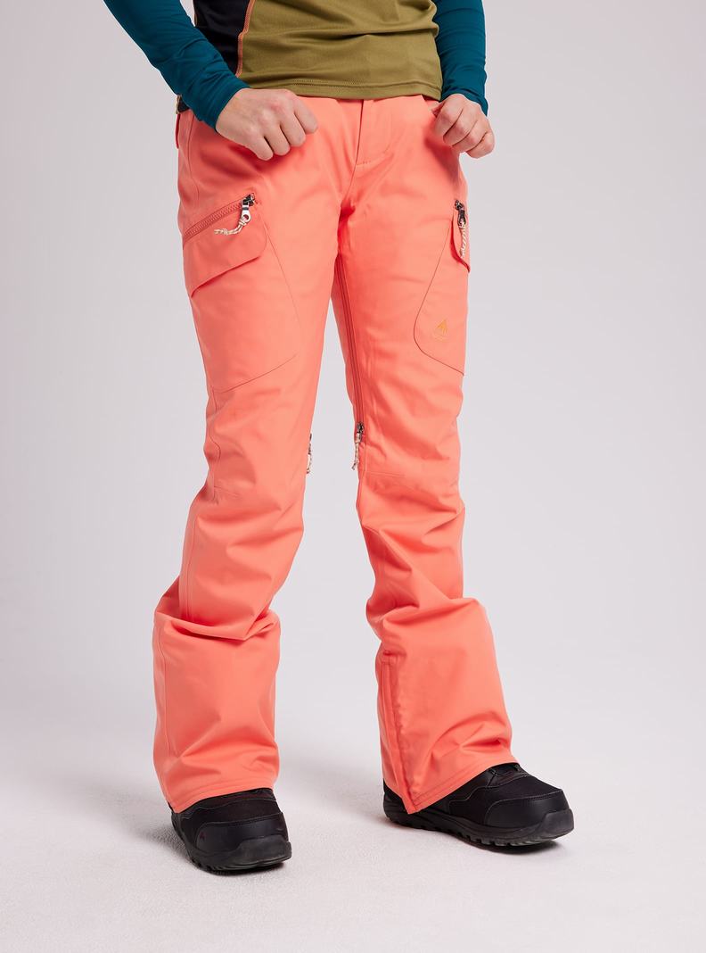 Pantalon Snowboard Burton Gloria Insulated Femme Orange | 312758-XWQ