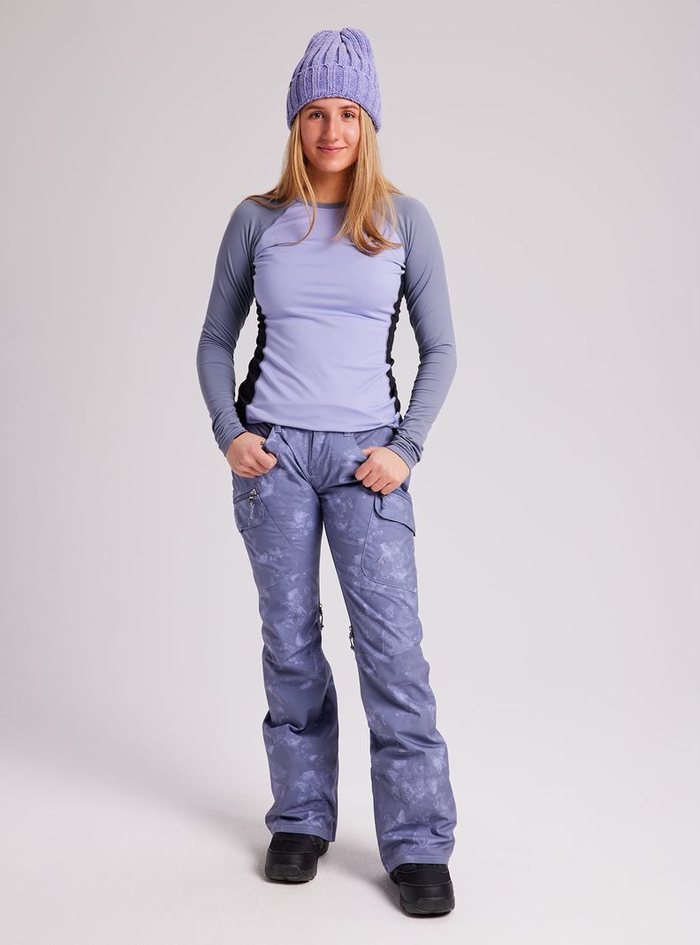 Pantalon Snowboard Burton Gloria Insulated Femme Violette | 319024-LNH