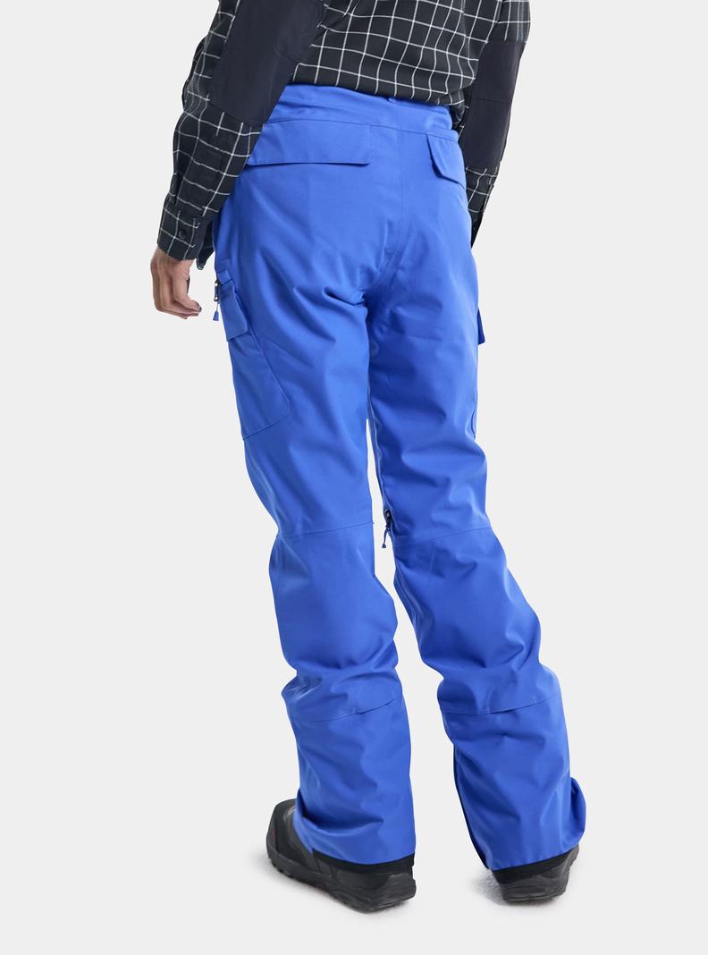 Pantalon Snowboard Burton Gloria Stretch 2L Femme Bleu | 165347-DJW