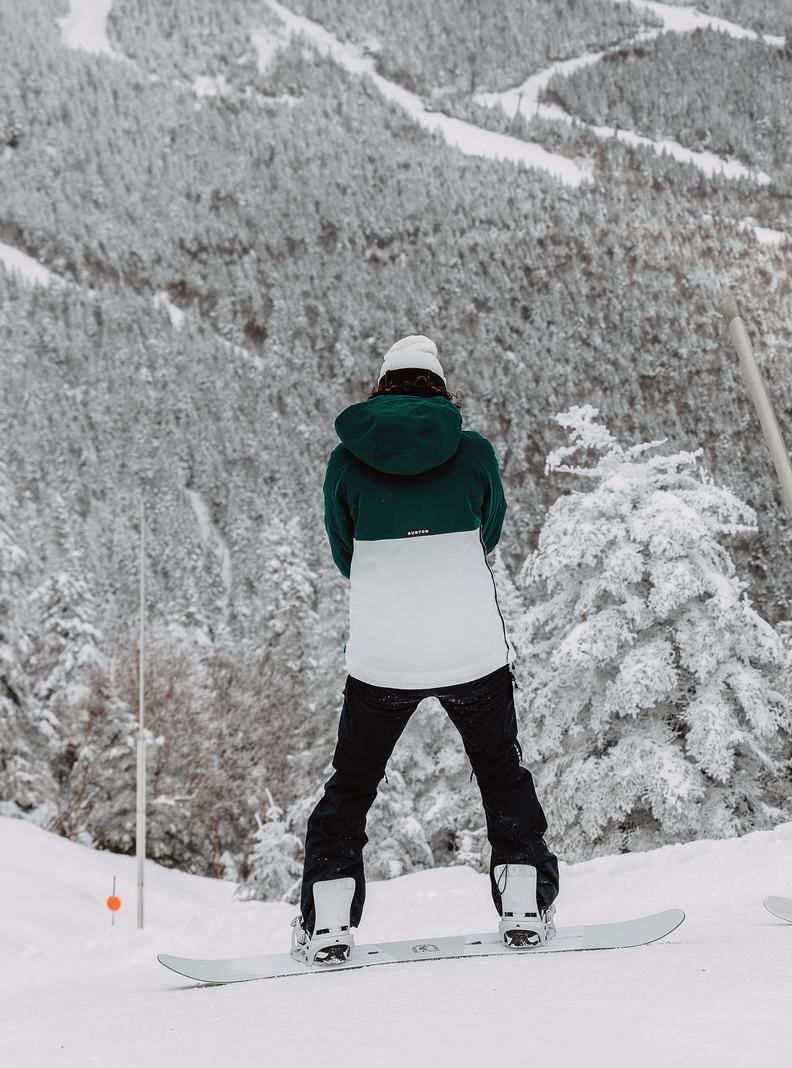 Pantalon Snowboard Burton Gloria Stretch 2L (Corta) Femme Noir | 184329-UZY