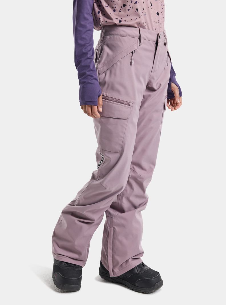 Pantalon Snowboard Burton Gloria Stretch 2L Femme Lavande | 495130-FSD