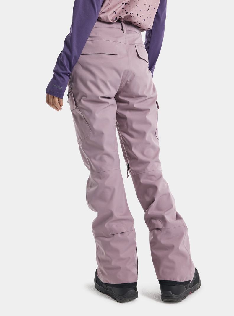 Pantalon Snowboard Burton Gloria Stretch 2L Femme Lavande | 495130-FSD