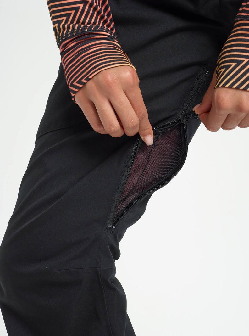 Pantalon Snowboard Burton Gloria Stretch 2L (Alti) Femme Noir | 589073-UEG