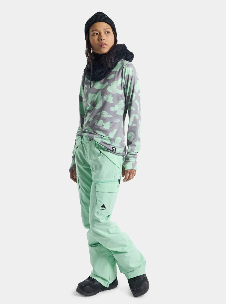 Pantalon Snowboard Burton Gloria Stretch 2L Femme Vert | 720934-EFJ