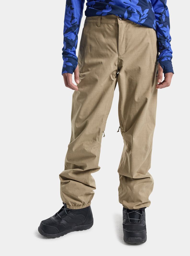 Pantalon Snowboard Burton Melter Plus 2L Femme Kaki | 695480-EMR