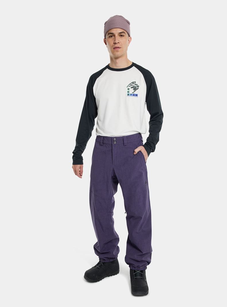 Pantalon Snowboard Burton Melter Plus 2L Homme Violette | 782490-WAT