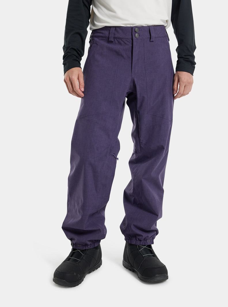 Pantalon Snowboard Burton Melter Plus 2L Homme Violette | 782490-WAT
