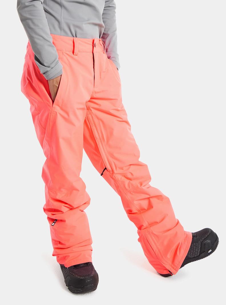 Pantalon Snowboard Burton Powline GORE-TEX 2L Insulated Femme Orange | 431298-XRE