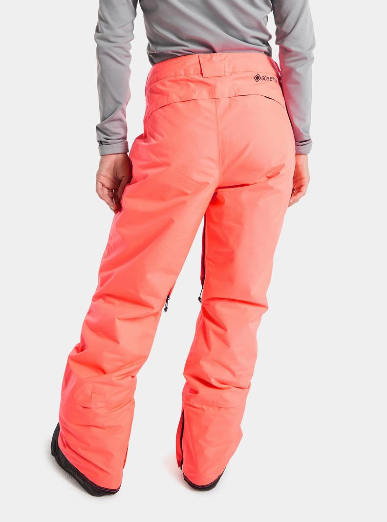 Pantalon Snowboard Burton Powline GORE-TEX 2L Insulated Femme Orange | 431298-XRE