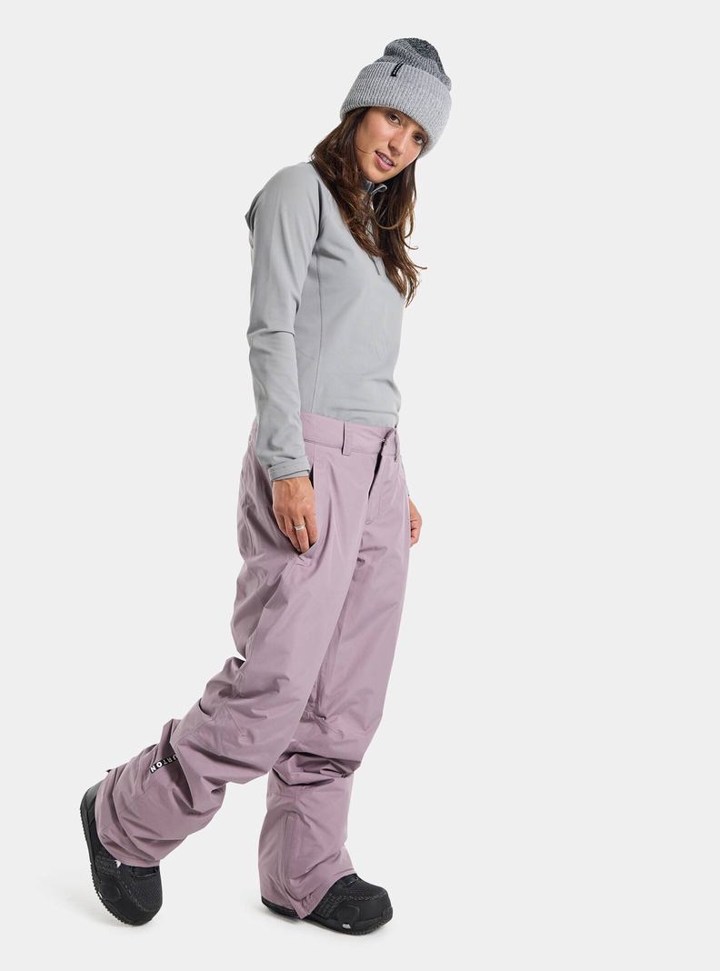 Pantalon Snowboard Burton Powline GORE-TEX 2L Insulated Femme Lavande | 482651-ZIR