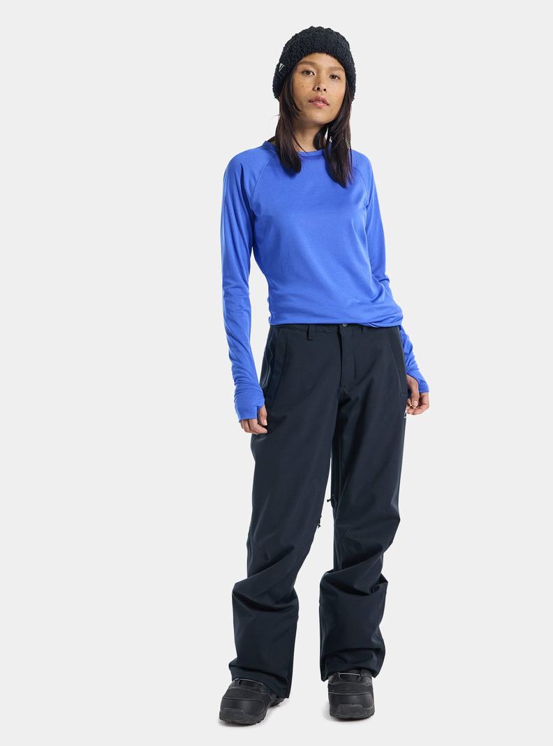 Pantalon Snowboard Burton Society 2L (Alti) Femme Noir | 509172-MNO