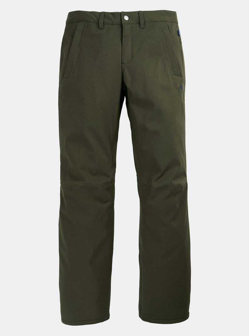 Pantalon Snowboard Burton Society 2L (Alti) Femme Vert Foncé | 803452-FMZ