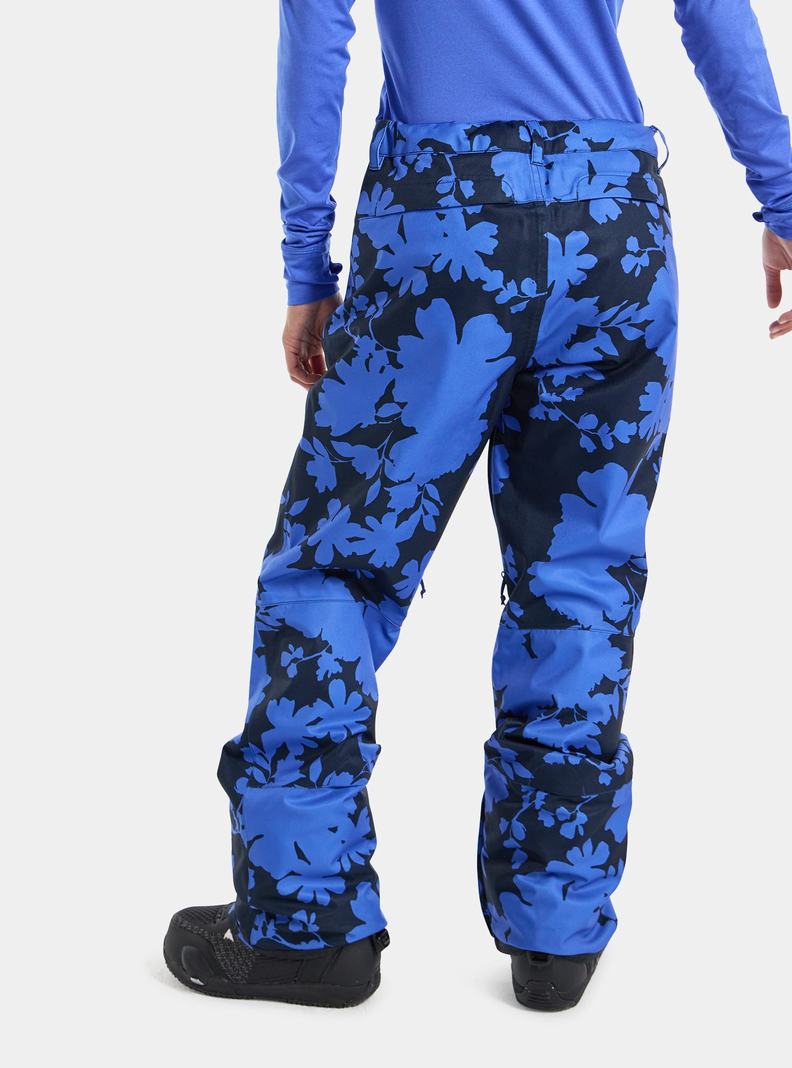 Pantalon Snowboard Burton Society 2L Femme Bleu | 041856-SBK