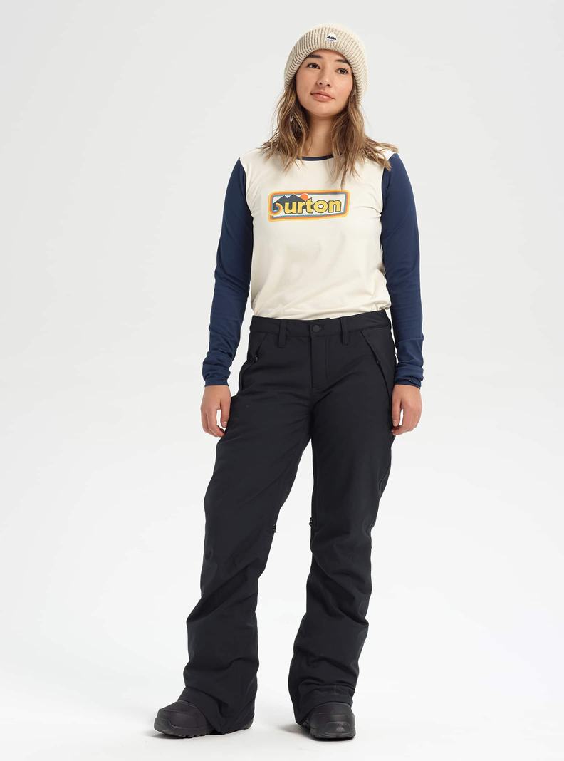 Pantalon Snowboard Burton Society - Alti Femme Noir | 956804-GIS