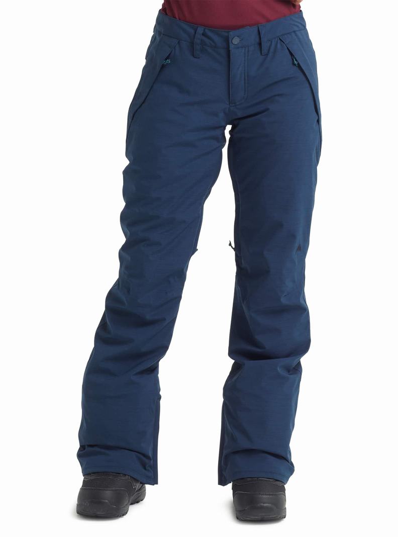 Pantalon Snowboard Burton Society Femme Bleu | 467910-JHR