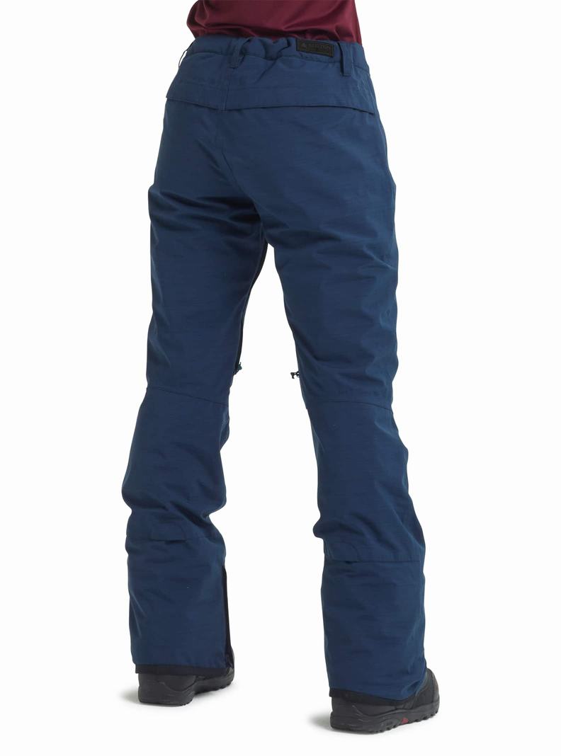 Pantalon Snowboard Burton Society Femme Bleu | 467910-JHR