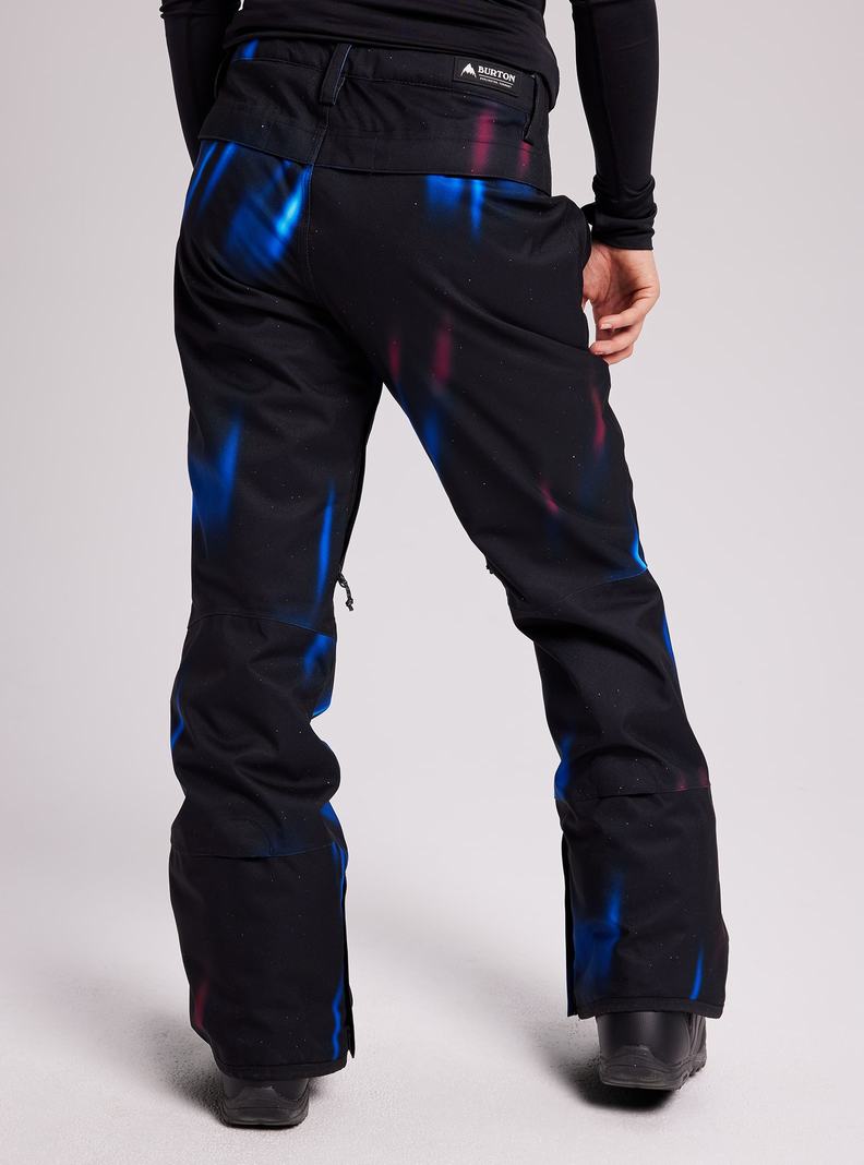 Pantalon Snowboard Burton Society Femme Noir Bleu | 610423-EIC