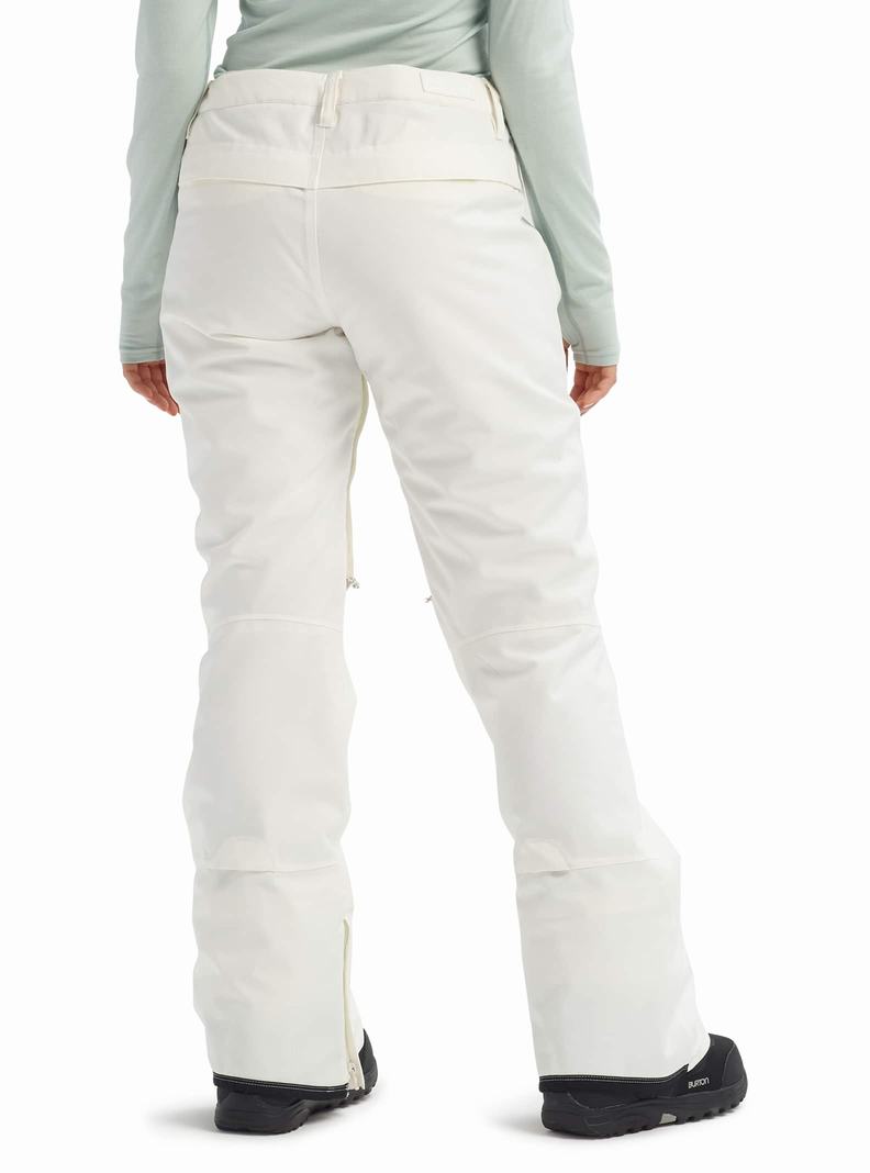 Pantalon Snowboard Burton Society Femme Blanche | 786459-PRB