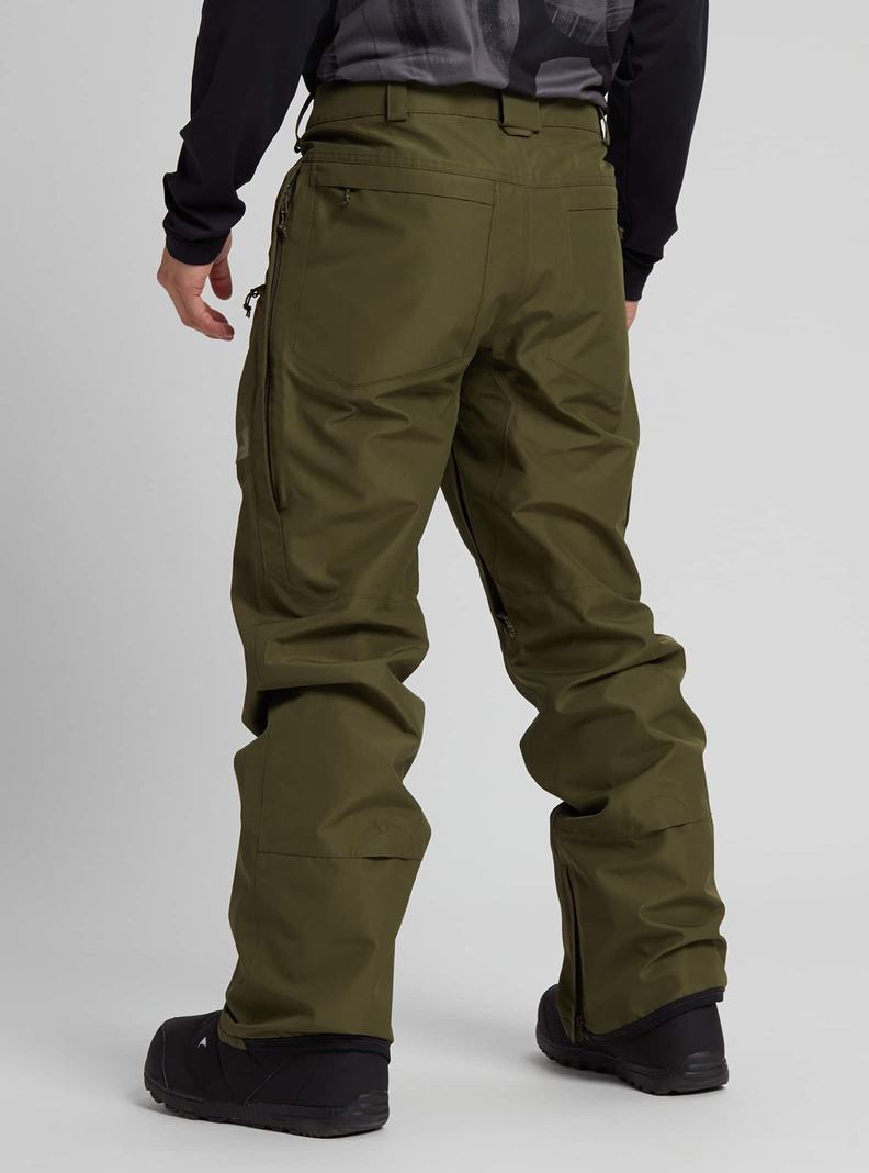 Pantalon Snowboard Burton Vent GORE-TEX 2L Homme Vert Foncé | 423751-UVJ