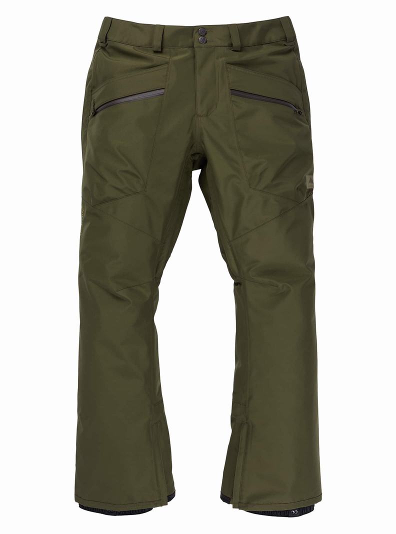 Pantalon Snowboard Burton Vent GORE-TEX 2L Homme Vert Foncé | 423751-UVJ