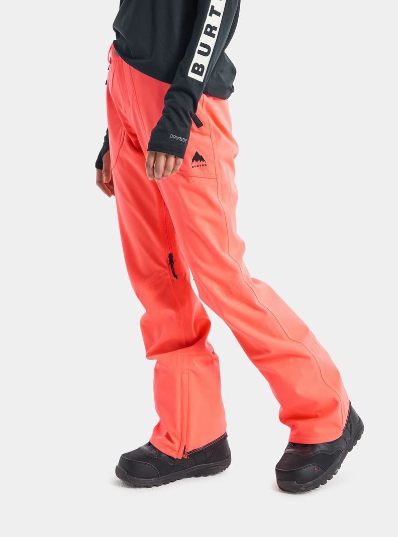 Pantalon Snowboard Burton Vida 2L Femme Orange | 401976-RWF