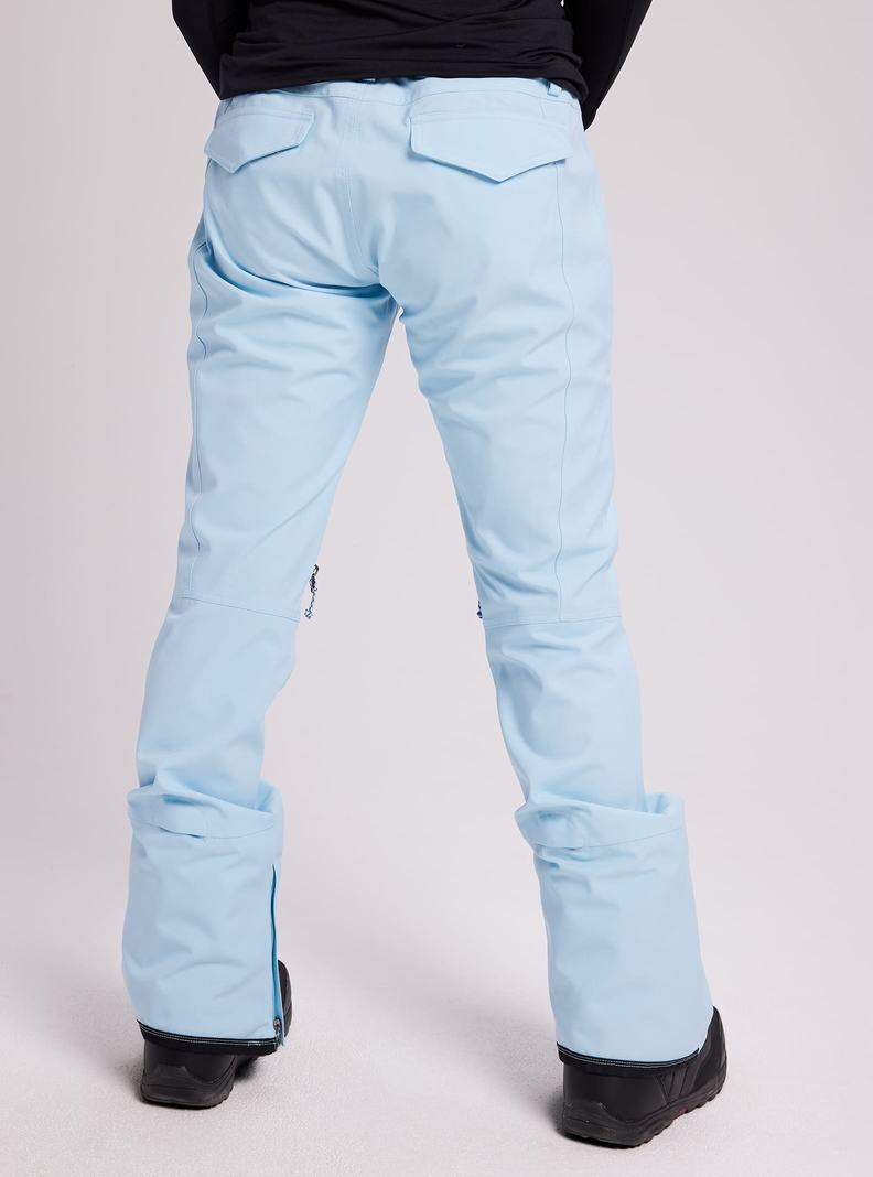 Pantalon Snowboard Burton Vida Femme Bleu | 465280-NDV