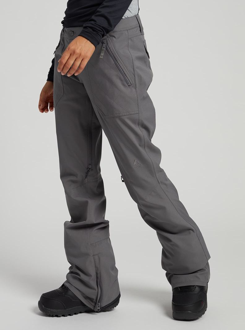 Pantalon Snowboard Burton Vida Femme Grise | 460253-TIH