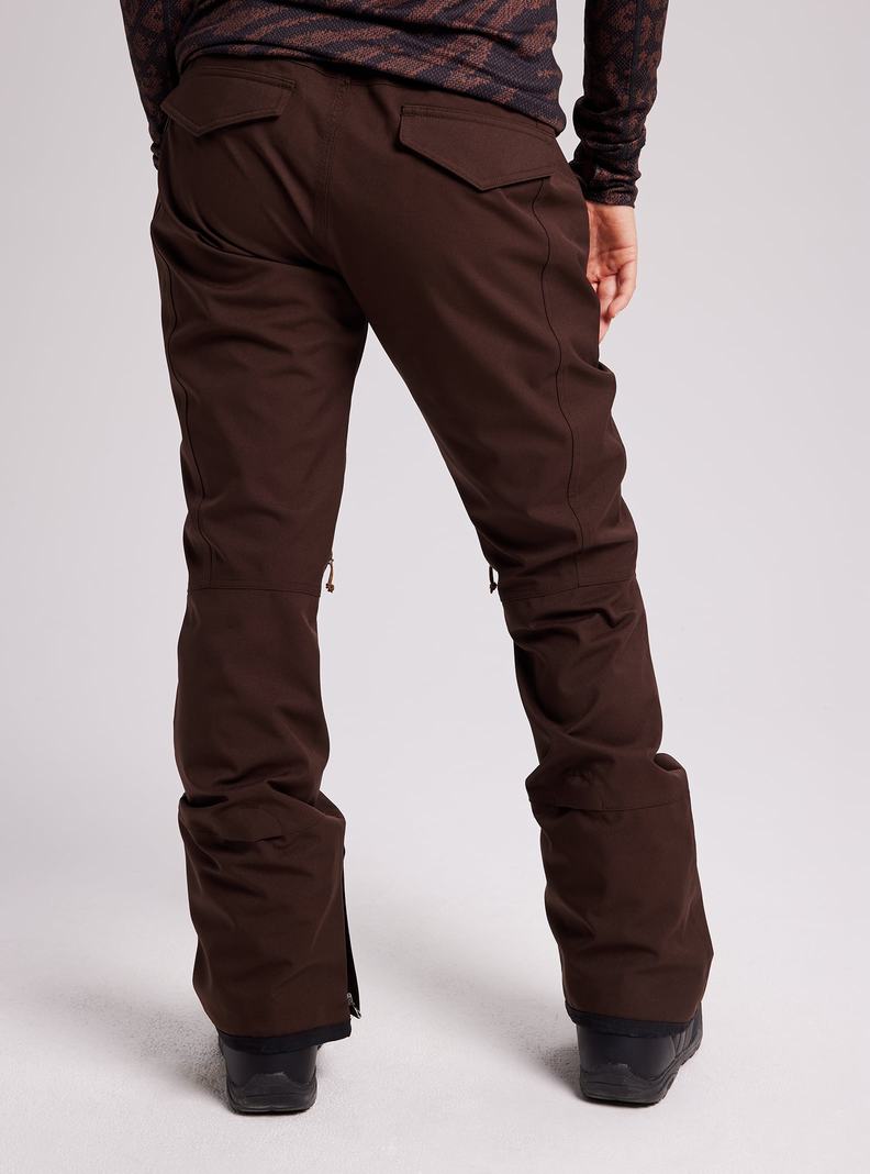 Pantalon Snowboard Burton Vida Femme Marron | 623150-PGF