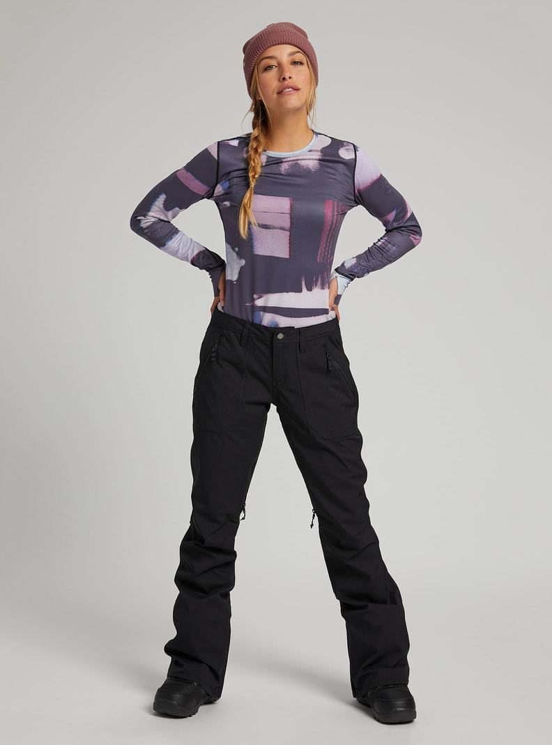 Pantalon Snowboard Burton Vida Femme Noir | 179852-TAC