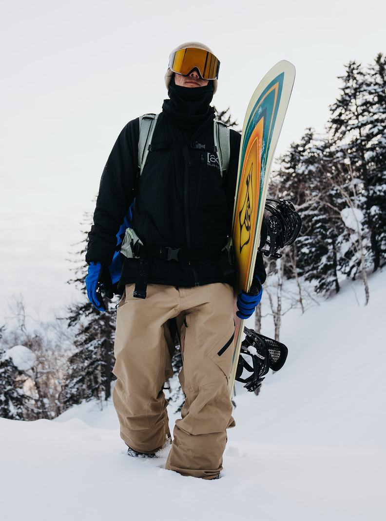 Pantalon Snowboard Burton [ak] Cyclic GORE‑TEX 2L Homme Kaki | 157640-PGZ