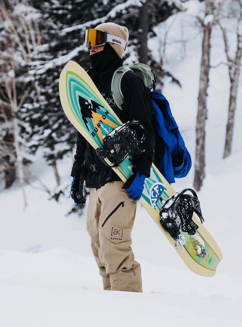 Pantalon Snowboard Burton [ak] Cyclic GORE‑TEX 2L Homme Kaki | 157640-PGZ