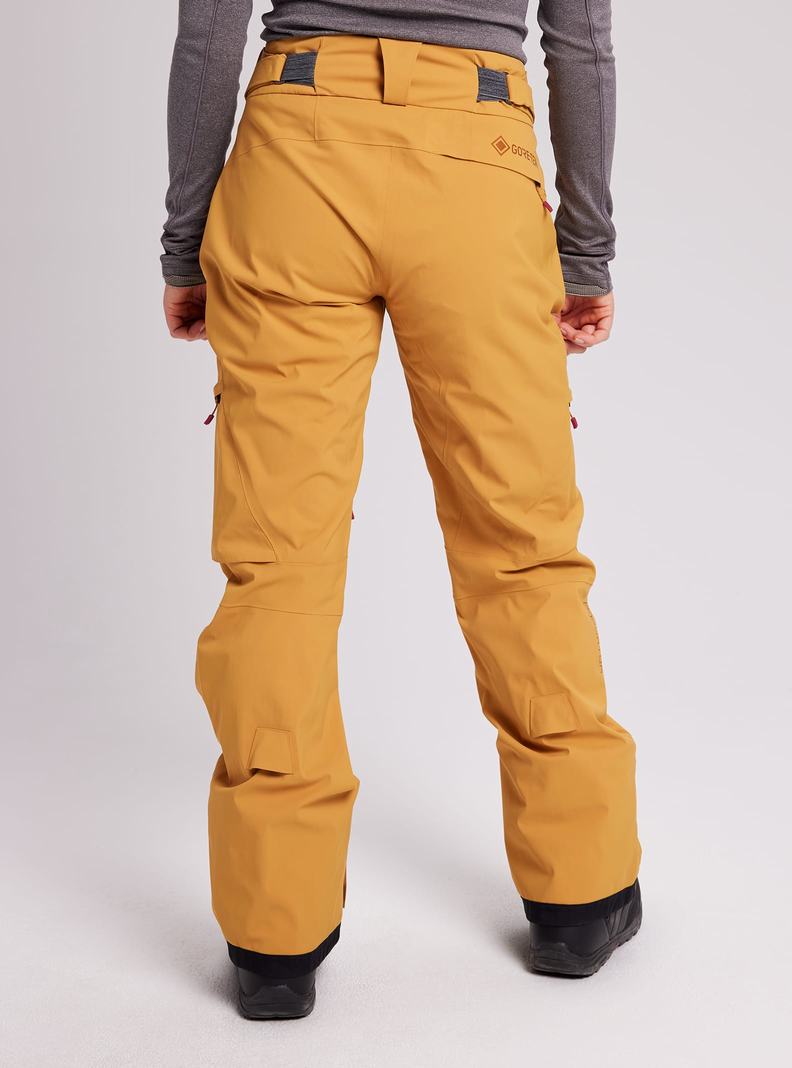 Pantalon Snowboard Burton [ak] GORE-TEX Summit Femme Jaune | 147806-RXP
