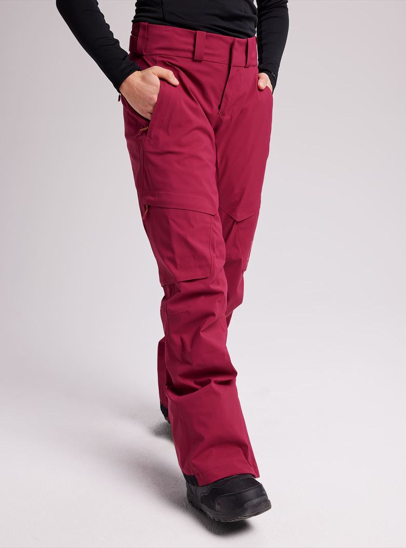 Pantalon Snowboard Burton [ak] GORE-TEX Summit Femme Marron Violette | 250176-ISH