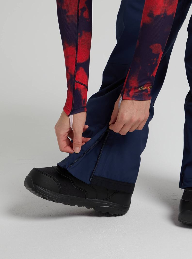 Pantalon Snowboard Burton [ak] GORE-TEX Summit - Corta Femme Bleu | 321479-TGJ