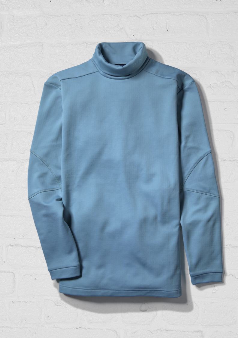 Polaire Burton Tech Turtleneck Femme Bleu | 463591-LHI