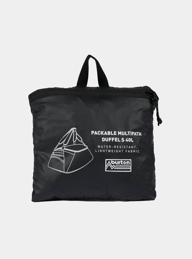 Sac à Dos Burton Multipath 40L Packable Duffel Unisex Noir | 237041-XTE